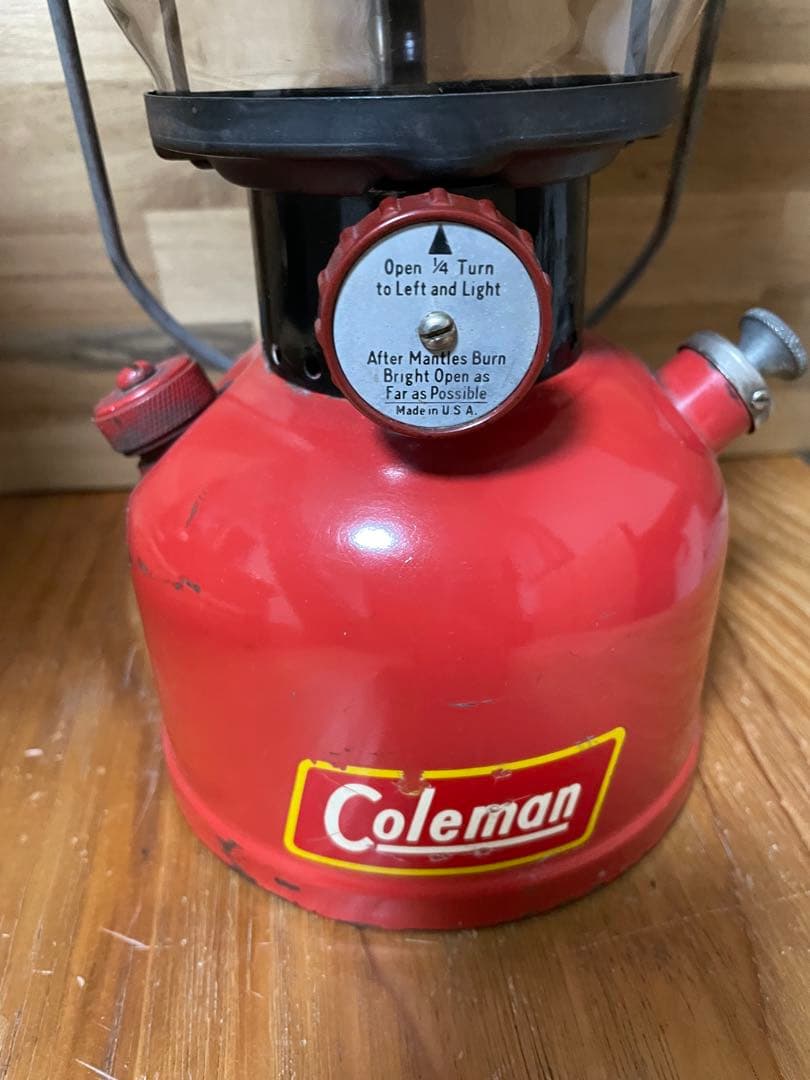 コールマンランタン　200A ブラックバンド　イエローボーダー