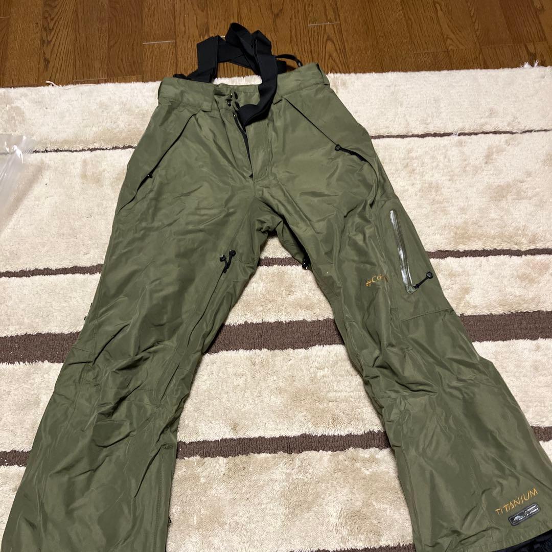 s*1様 Columbia スキー　スノーボードウェアセット ネイビー/オリーブ