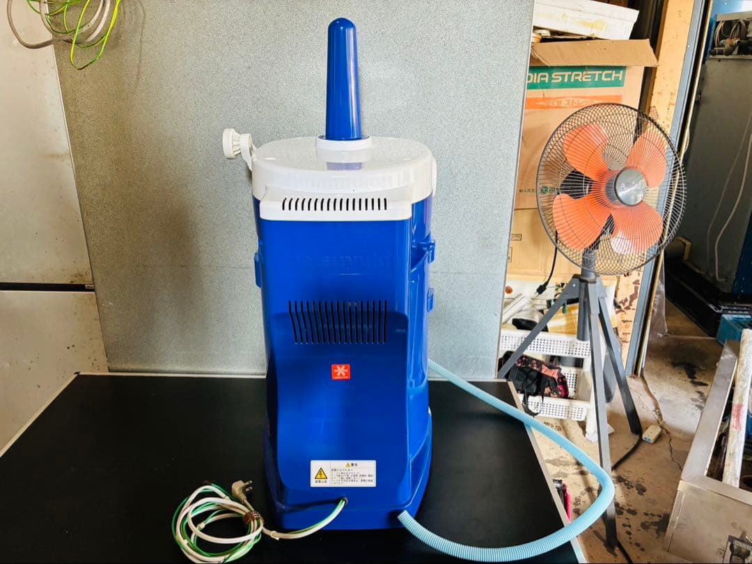 M25★中部★ブロックアイススライサー 初雪 電動かき氷機 卓上 中古品 業務用