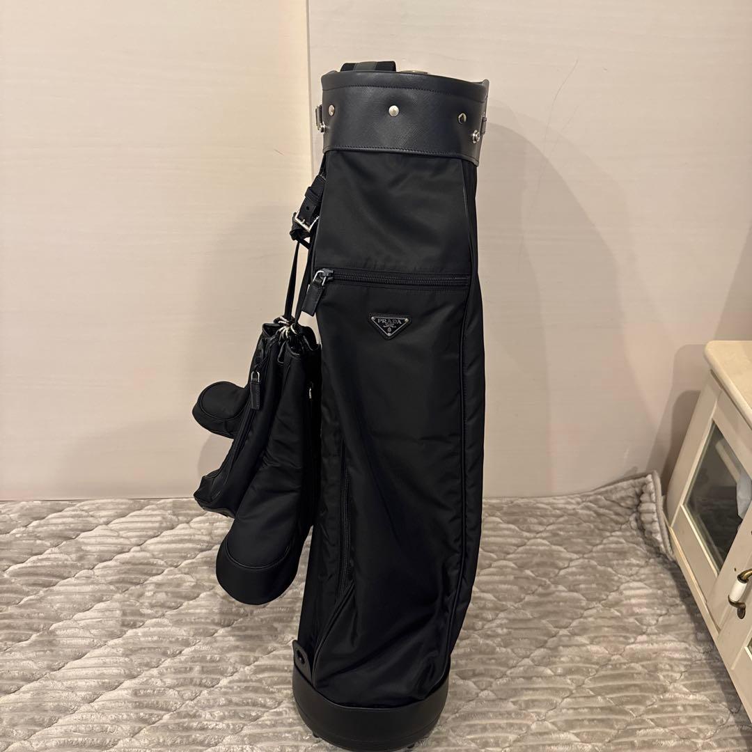 PRADA 正規品ブラックナイロンキャディバッグ