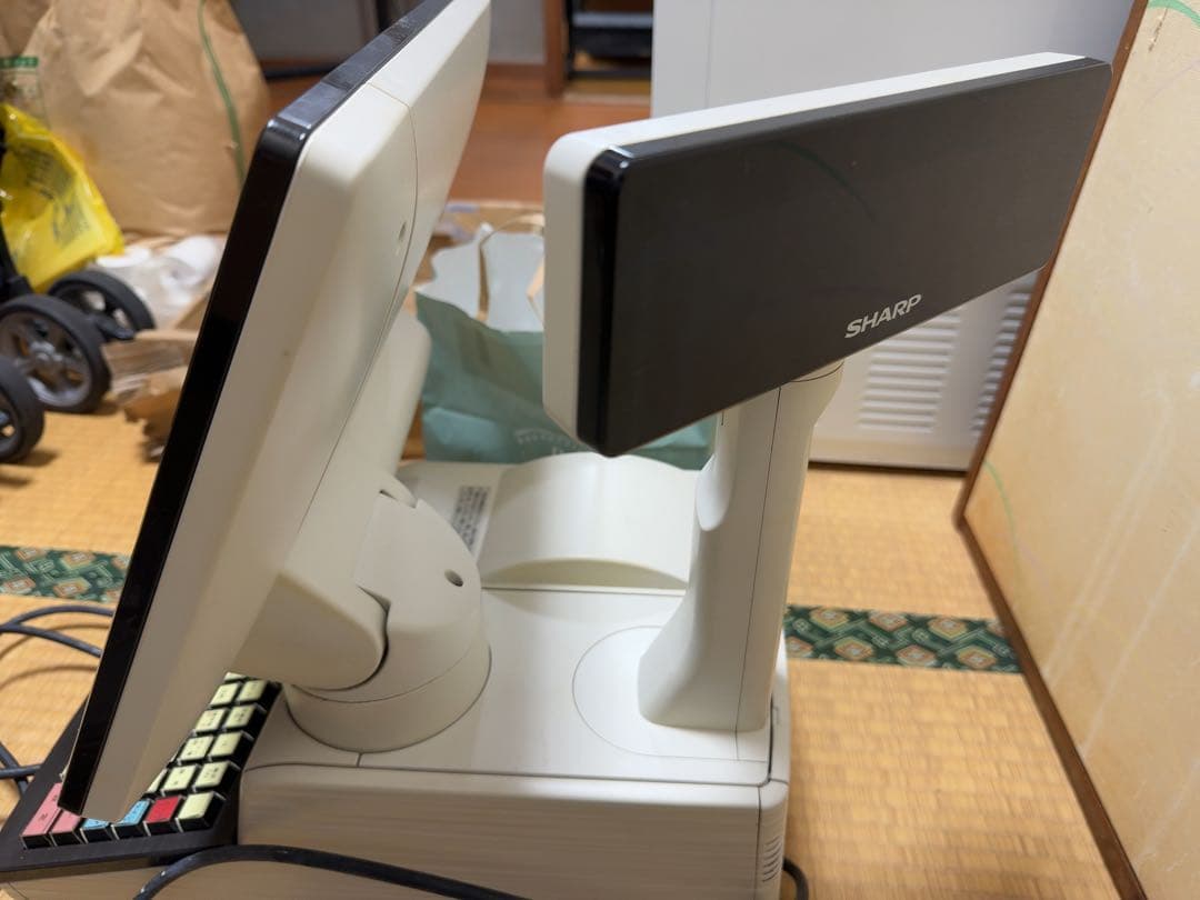 【アクセモバ】SHARP レジスター ホワイト【RZ-A430】