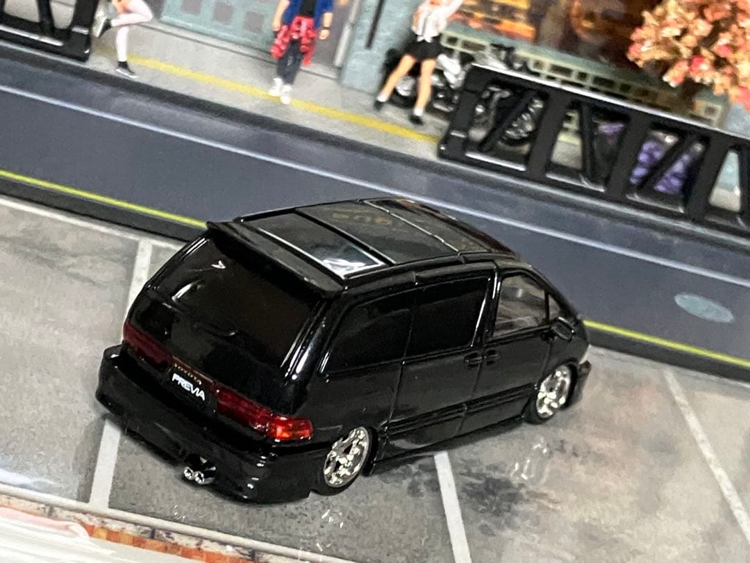 トヨタ　エステマ　ファブレス　フルエアロ　1/64 改造