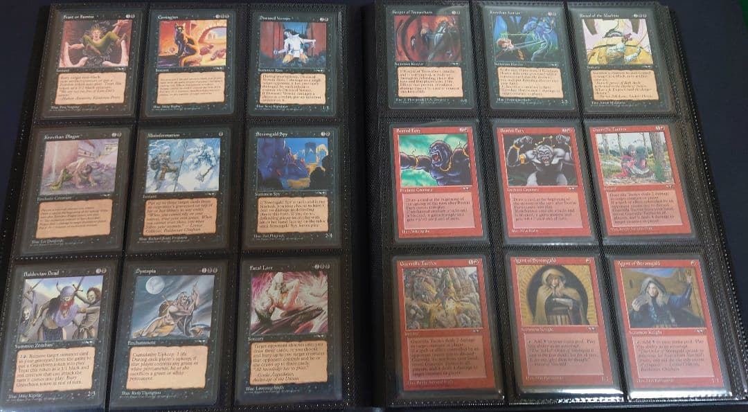 専用出品マジックザギャザリング アライアンスコンプリートセット高額カード3枚抜き