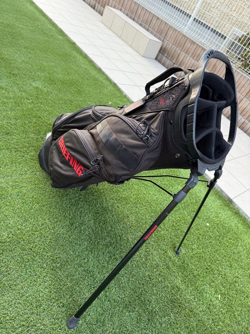 ブリーフィング　キャディーバックブラック