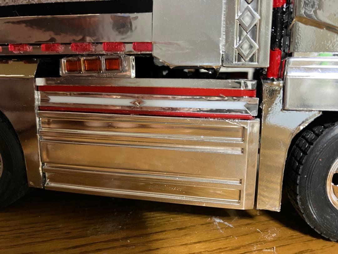 デコトラダンプ、1/32スーパーグレートデカ箱ダンプ、完成品