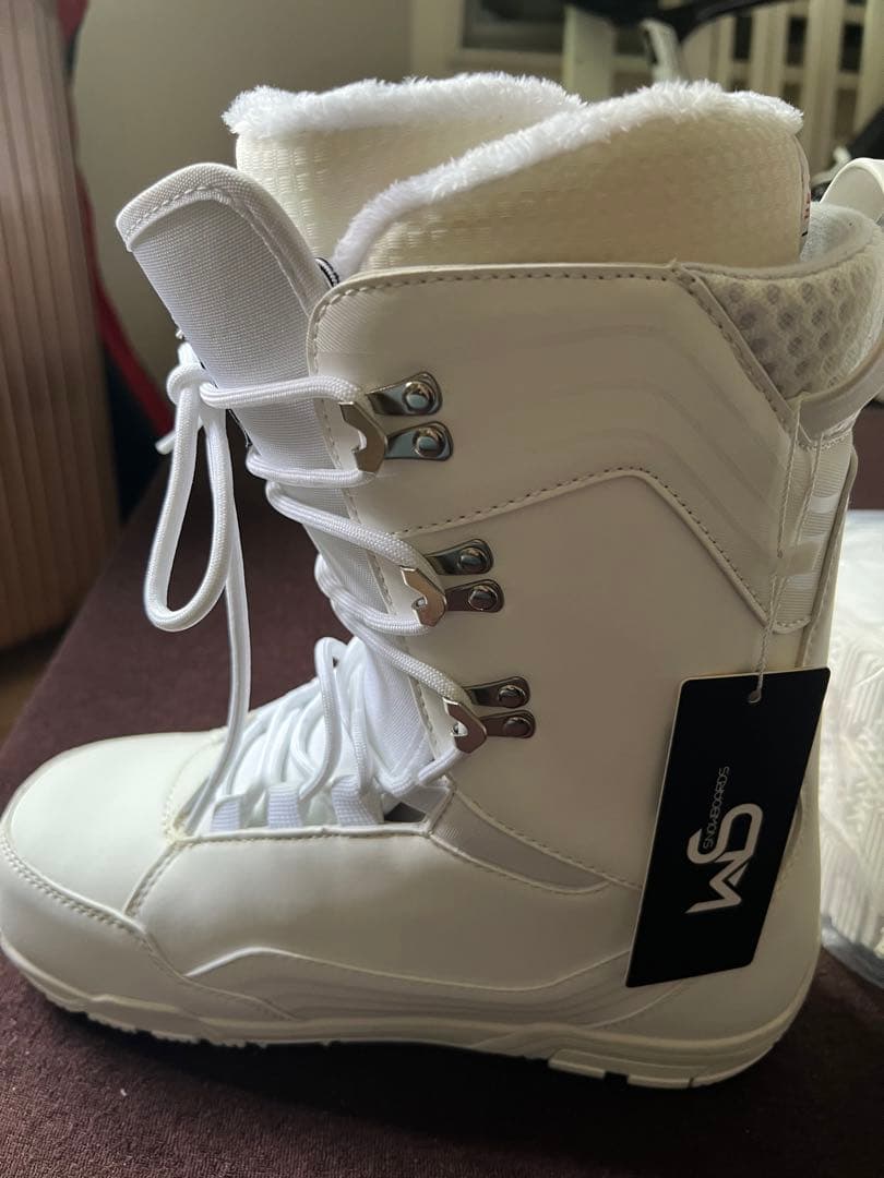 スノーボードブーツ 男女用 ホワイト26.5cm