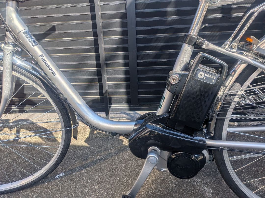 Panasonic 電動アシスト自転車 シルバー