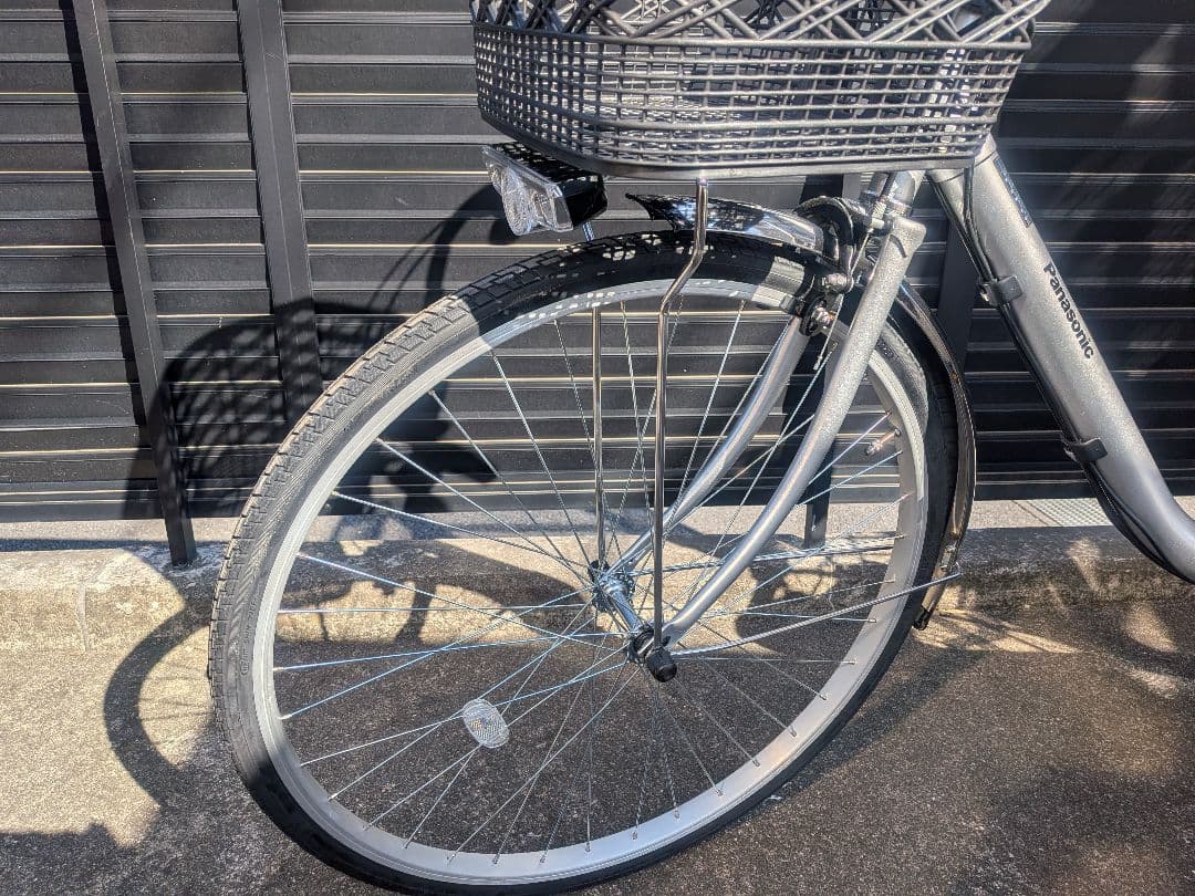 Panasonic 電動アシスト自転車 シルバー