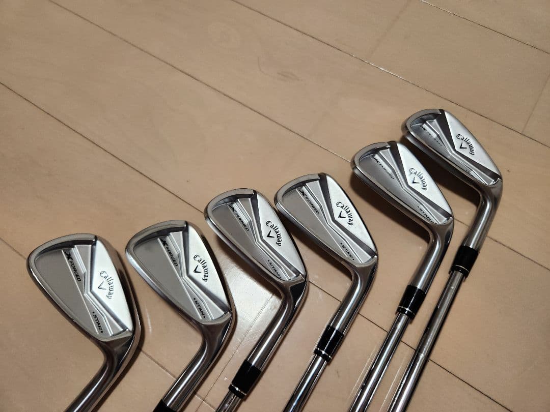 2024 Callaway X forged star アイアン 6本セット