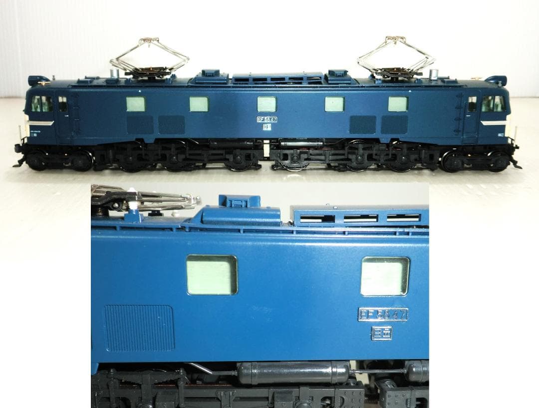 HOゲージ KATO EF58形(大窓・ブルー)車輛のみ