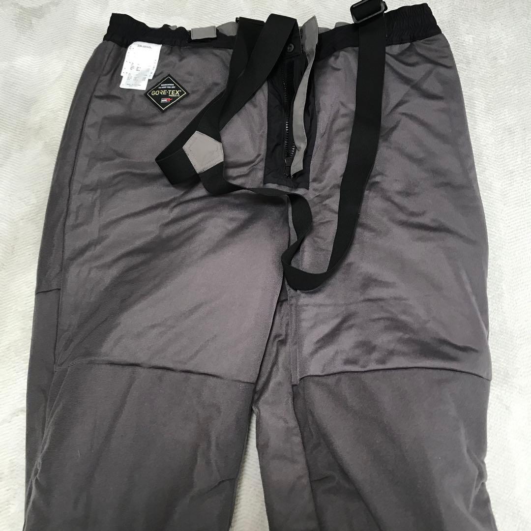 値下,フィッシングスーツ(上下セット) ゴアテックス防水素材 黒/グレー4ＸＬ