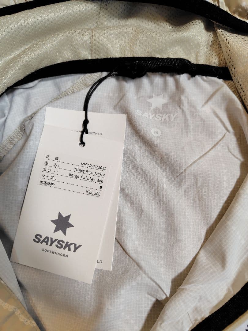 K　新品未使用　SAYSKY ウィンドブレーカー