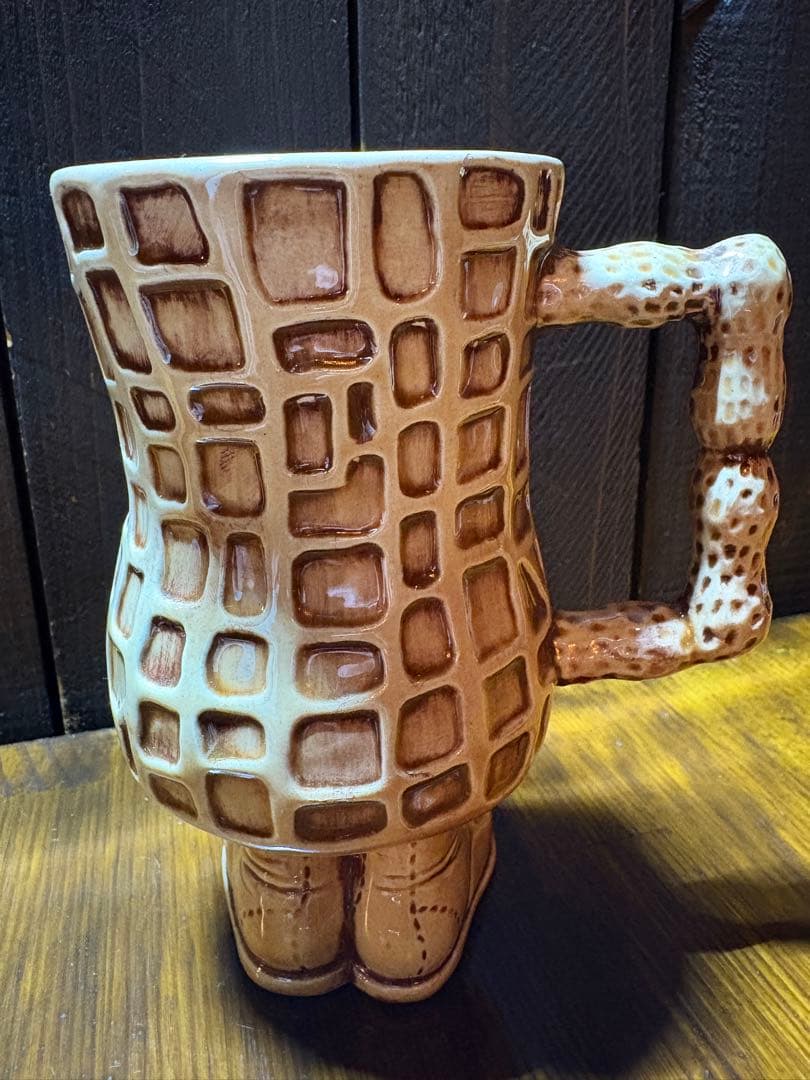 Mr.ピーナッツ風 ヴィンテージマグ（1977年 サイン入り）