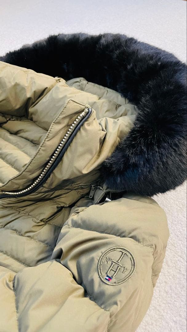 美品　トミーフィルフィガー　ダウン　アウター　ショートダウン　ジャケット　L