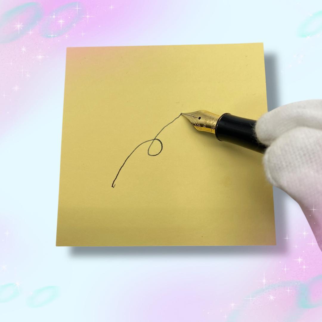 《美品》 パーカー ソネット ムーンビーム 万年筆 ペン先18K 18金 細字