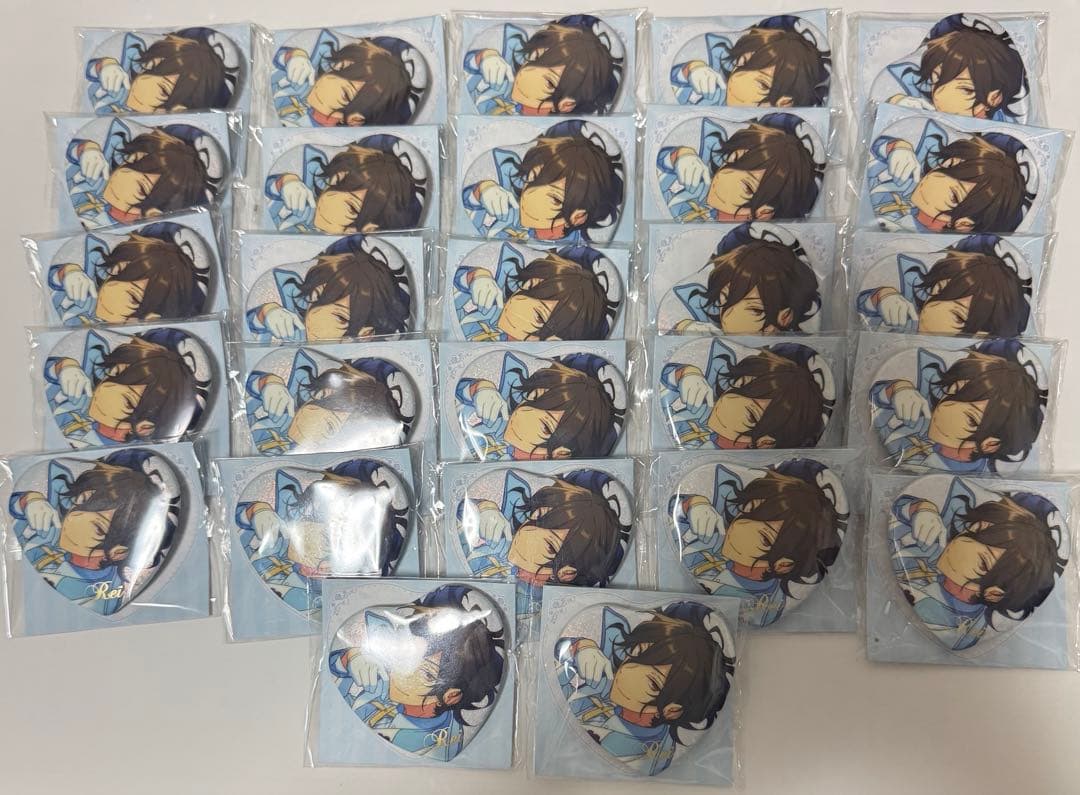 あんスタ 中国 2周年記念 誓約ハート缶バッジ 朔間零