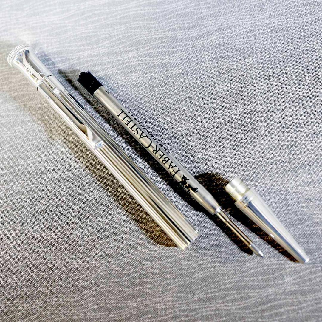 【美品 送料込み】ファーバーカステル ボールペン スターリングシルバー ①