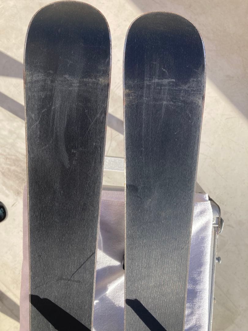 ショートスキー(ファン　ミッド　ミドル)ボードと解放ビィンディングのセット