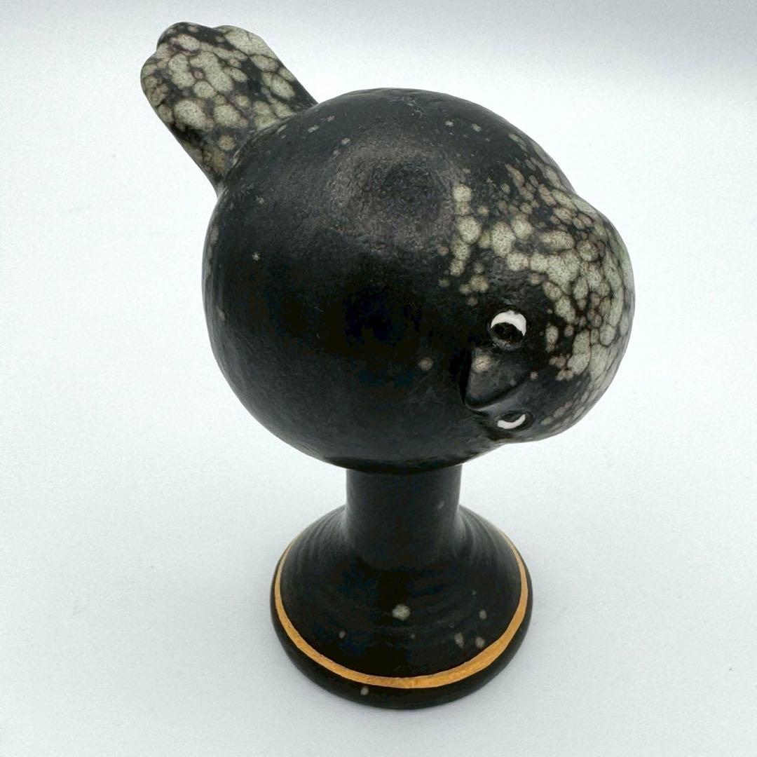 廃盤品　リサラーソン　Teklaテクラ ブラック　自由の鳥　スウェーデンの置物