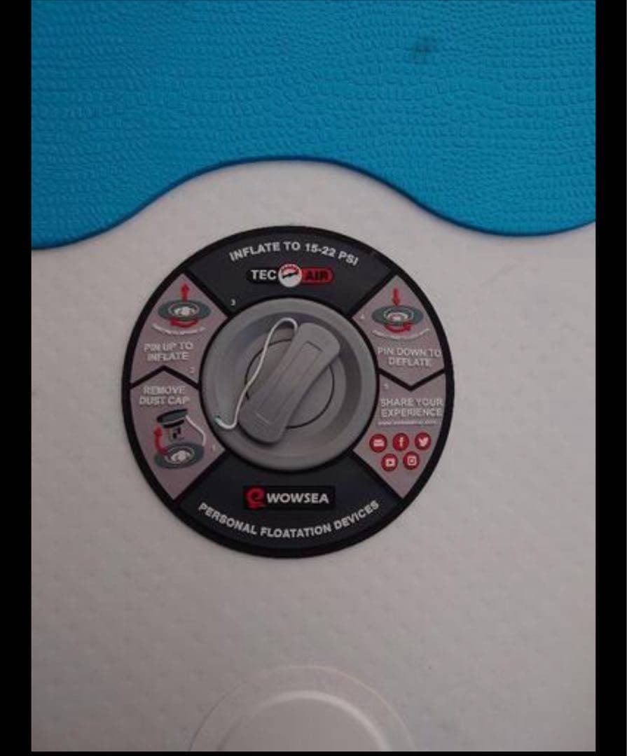 WOWSEA インフレータブルスタンドボード, SUPボード