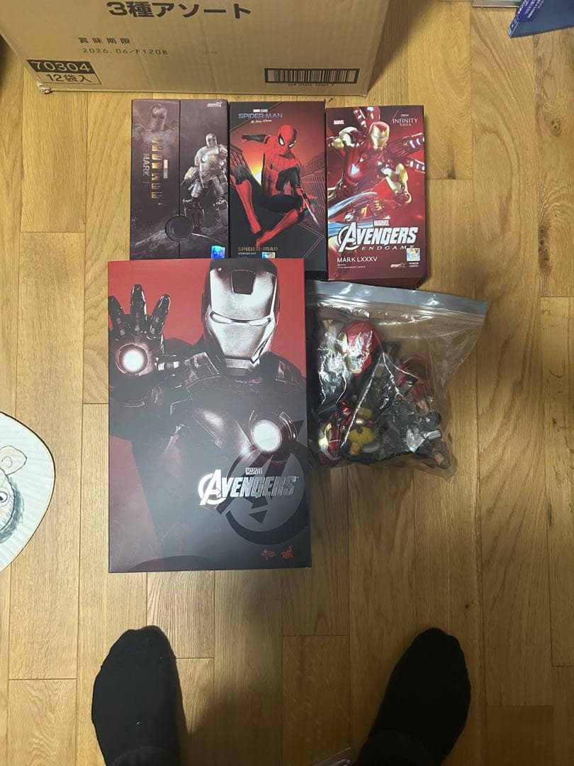 【豪華セット】ホットトイズ アイアンマンMk7 & 中動玩具 & ジャンクまとめ