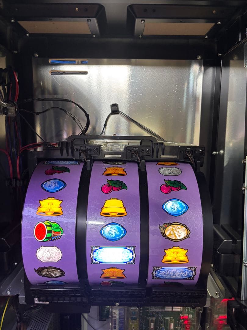 パチスロ実機【L北斗の拳AD XR】ユニット付 無段階ボリューム 送料無料