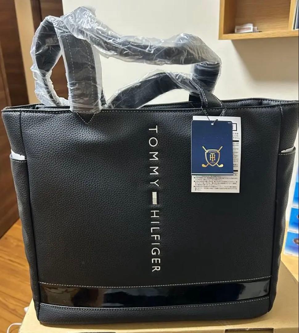   ブラックトートバッグ