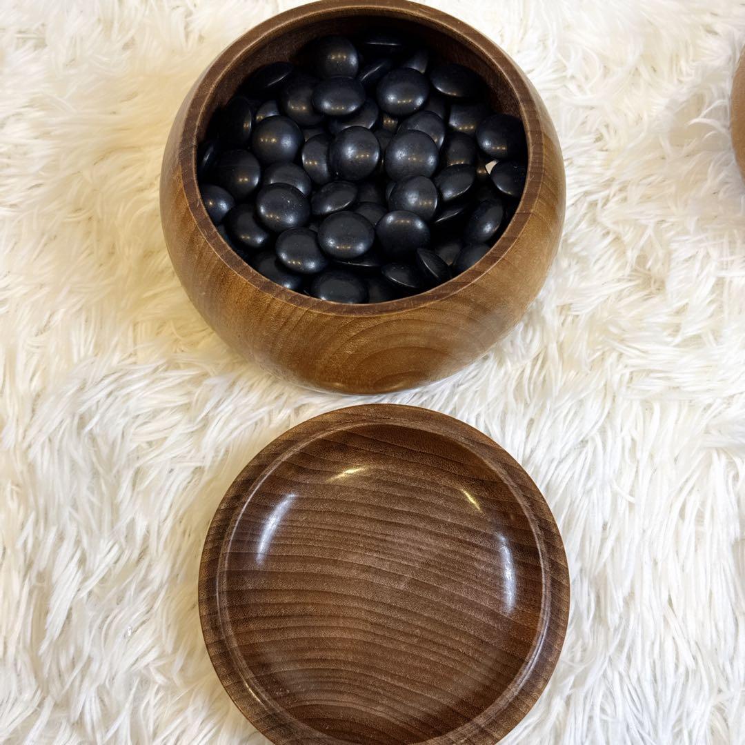 将棋盤　足つき　脚つき　へそあり　囲碁盤 蛤　那智黒　36号