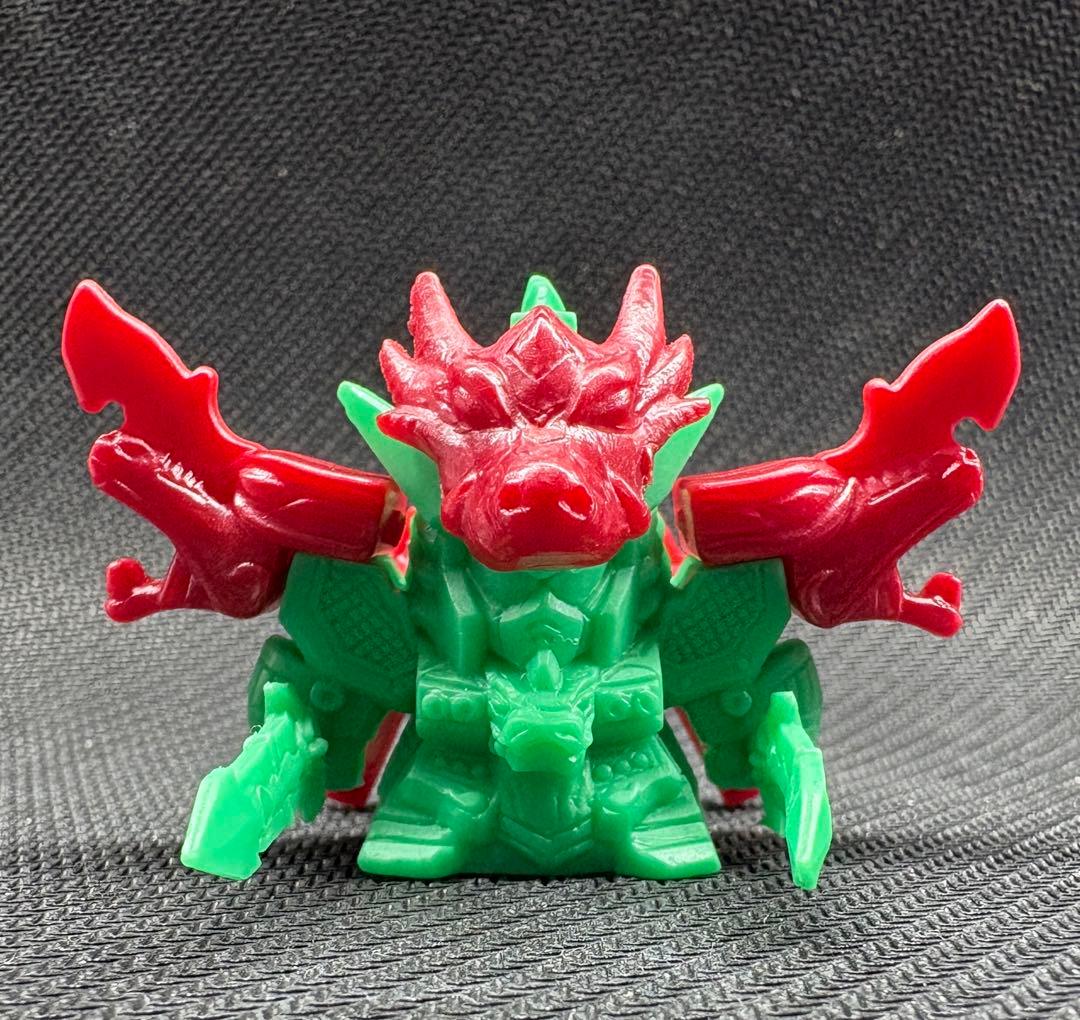 頑駄無白龍大帝　ガン消し　SD ガンダム　美品　全パーツあり