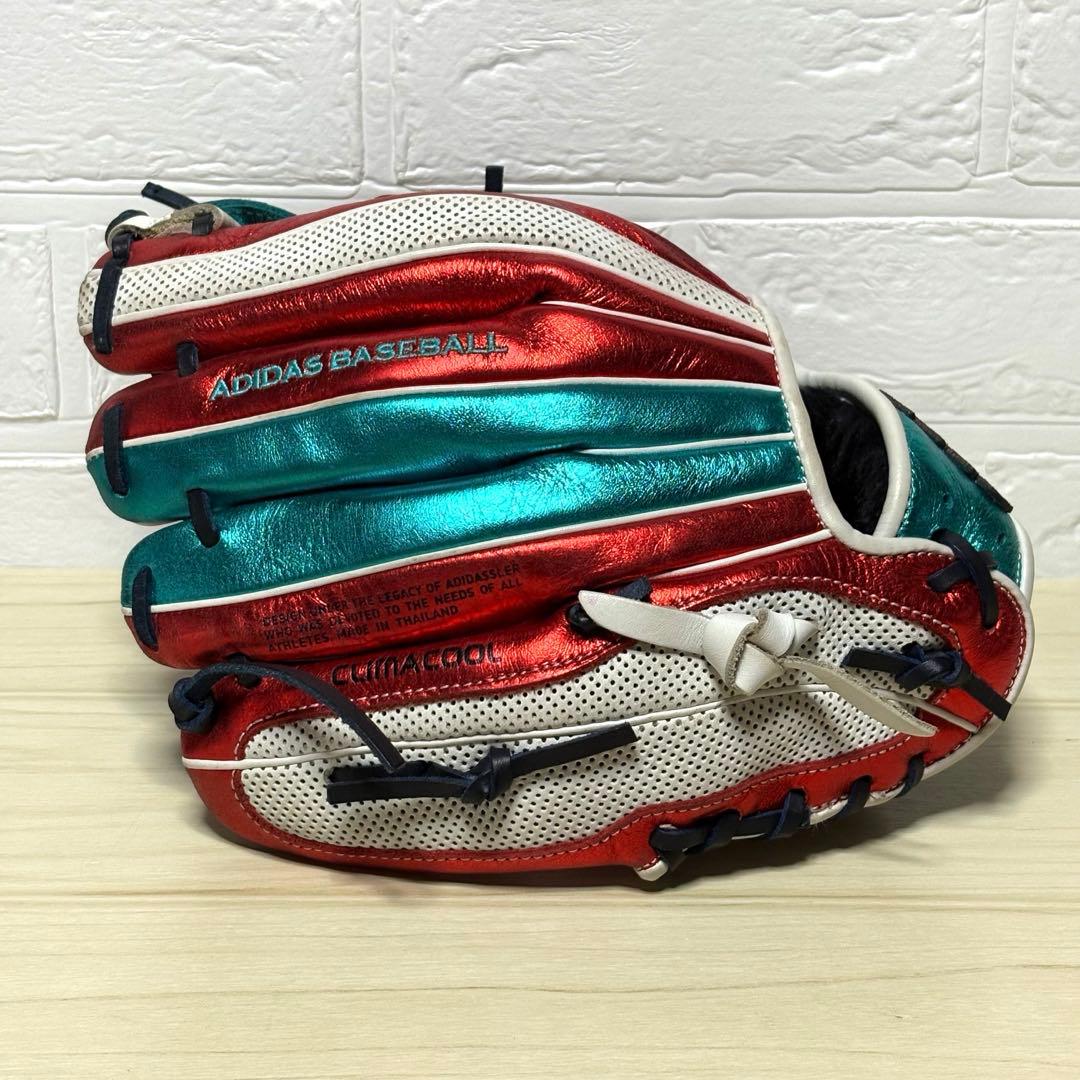【限定モデル】アディダス DO878 軟式 グローブ メタリック adidas