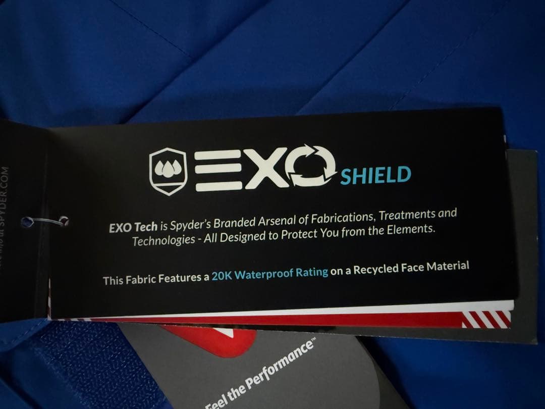 新品 Spyder Traction Pants L ブルー 38A125326