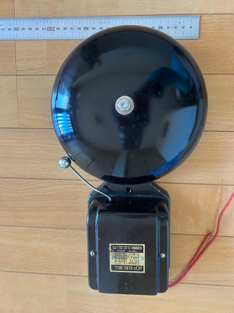国鉄 発車ベル 新品 音出し確認済 鉄道部品JapaneseRailway