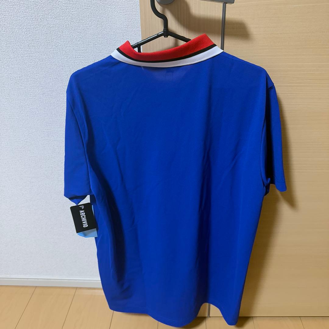 ARCHIVIO 青 ポロシャツ 48