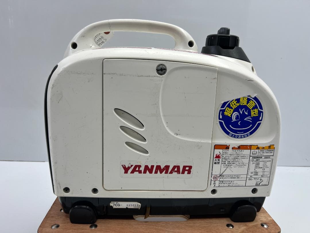 YANMAR ヤンマー インバータ発電機 G900iS2 動作良好 ♪ 1117