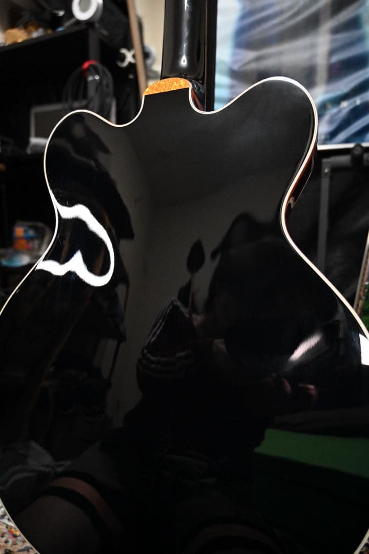 GRETSCH G6636TDC-BLK ダブルカッタウェイ　ブラックファルコン