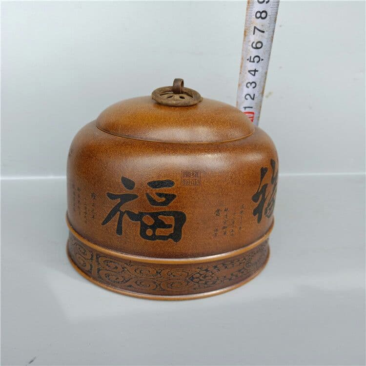 正統宜興紫砂福紫砂タンク手作り茶タンク茶器