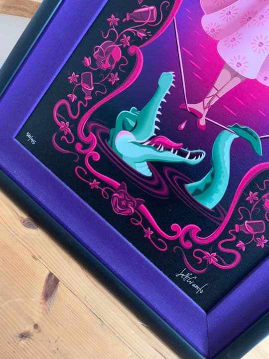 ホーンテッドマンション　絵　アート　ディズニー　レア　限定