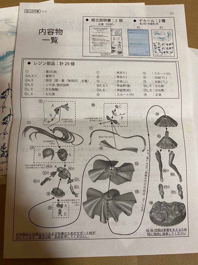 アイドルマスターシンデレラガールズ 依田芳乃 たまゆら重工業 ガレージキット