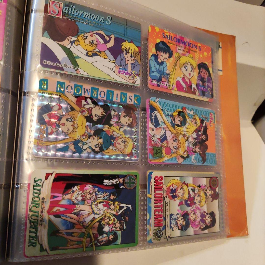 セーラームーンRとSカードファイル９０枚入 キラカード９枚含む