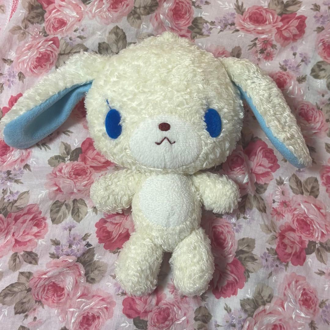 シュガーバニーズ　あおみみうさ　ぬいぐるみ