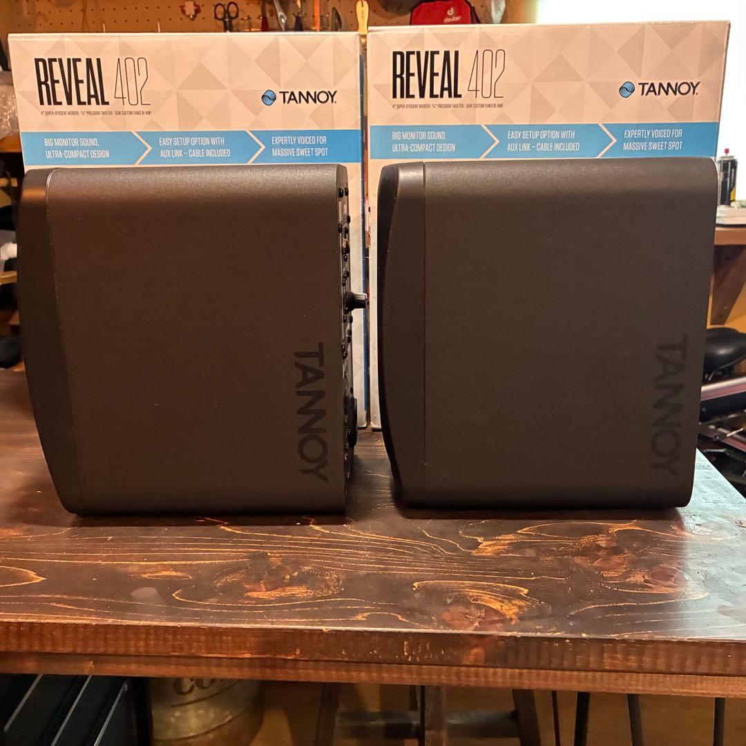 TANNOY REVEAL 402 スタジオモニタースピーカー　ペア