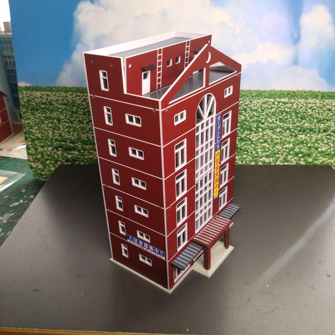 Nゲージ TOMIX他マンション２棟セット＋outland建物３棟セット