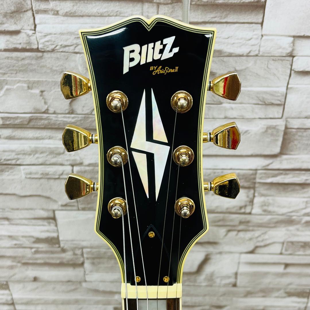 美品 Blitz by AliaProⅡ レスポールカスタムタイプ エレキギター