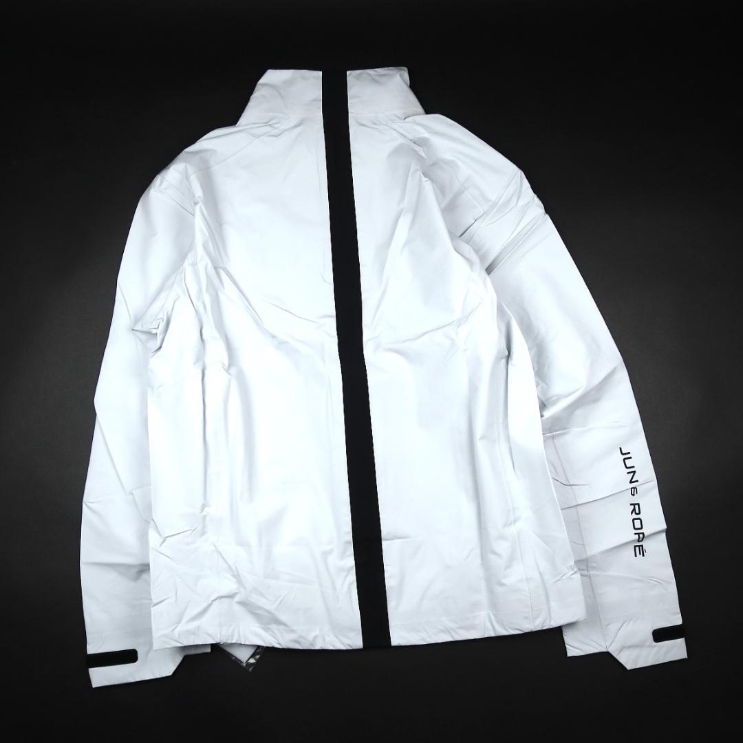 JUN&ROPE 【防水】【透湿】【耐水】ゴルフ レインウェア L ライトグレー