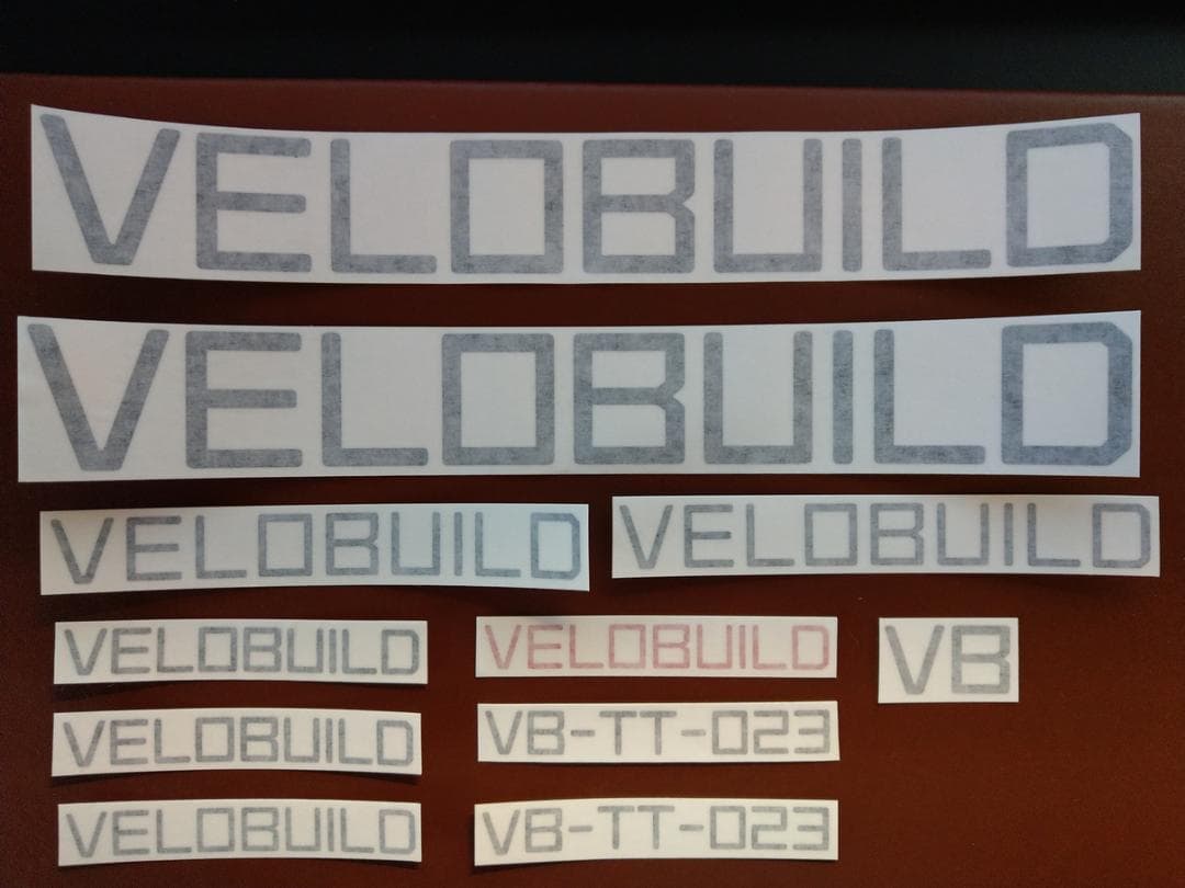 【新品未使用】VeloBuild　TTバイクフレームセット