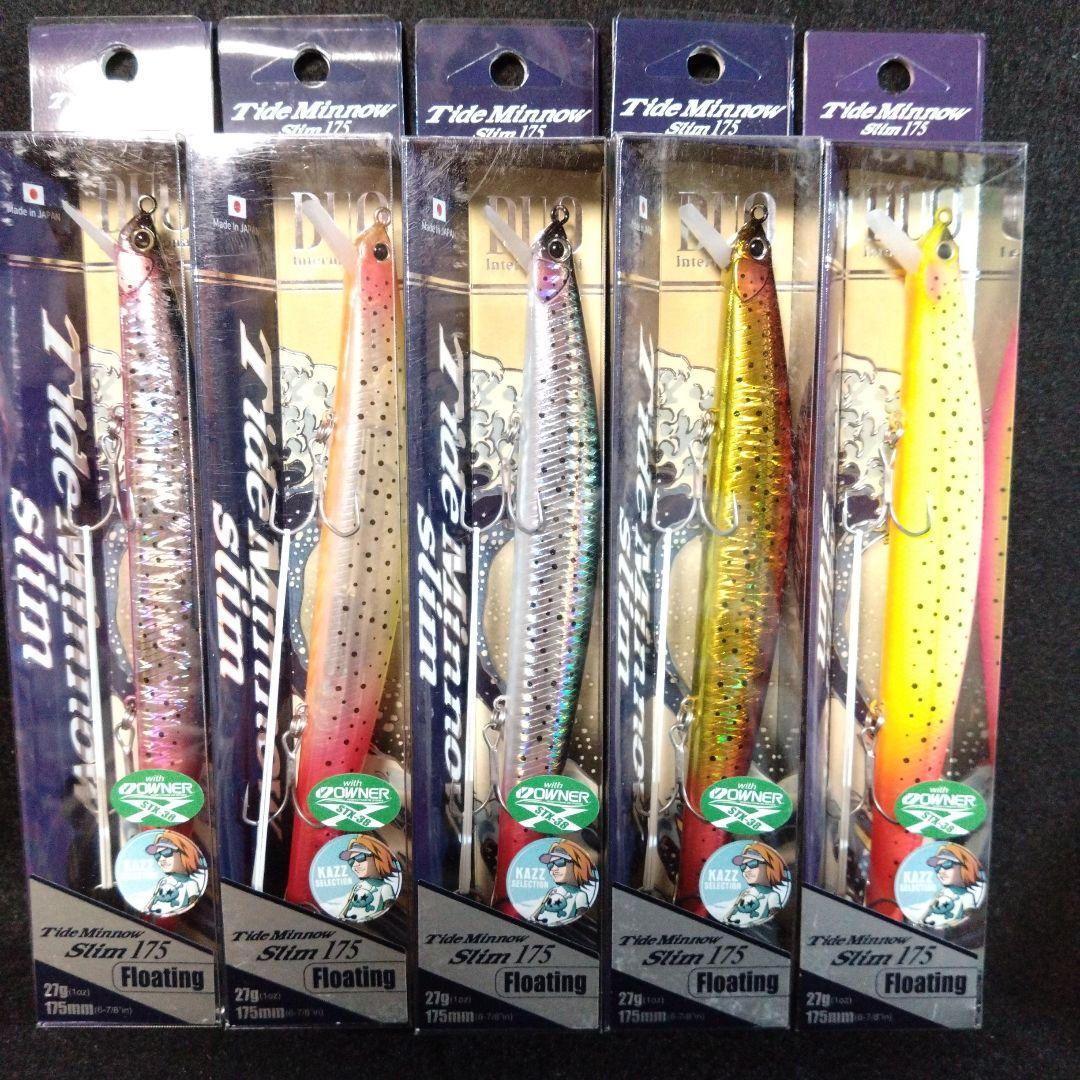 DUO タイドミノースリム 175 マットピンクチャートチライ他 5点セット