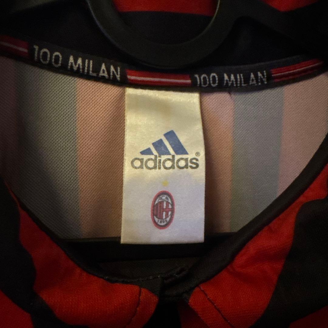 正規品 ACミラン adidas 100周年 ユニフォーム L