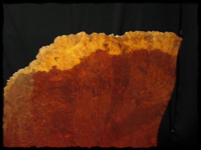 大型 花梨 玉杢 瘤 衝立 結界 置物 一枚板 天然木 間仕切 玄関飾 e58