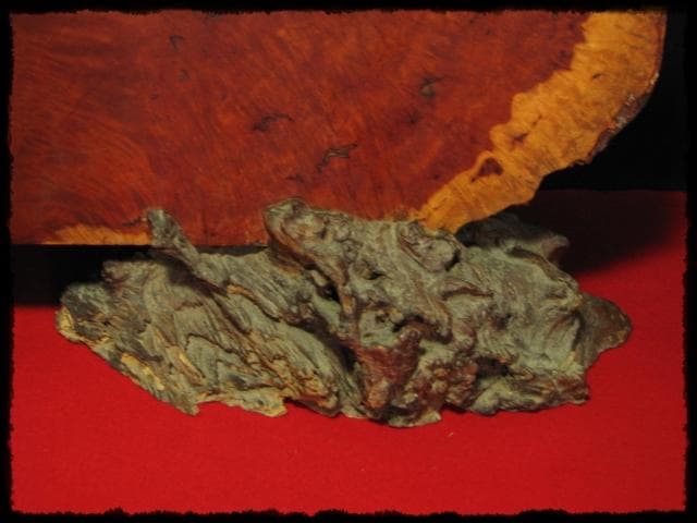 大型 花梨 玉杢 瘤 衝立 結界 置物 一枚板 天然木 間仕切 玄関飾 e58