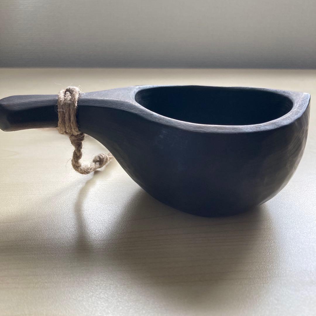 【新品】ソウルオブシベリア #1 ブラックペンダント　No.1813 ククサ